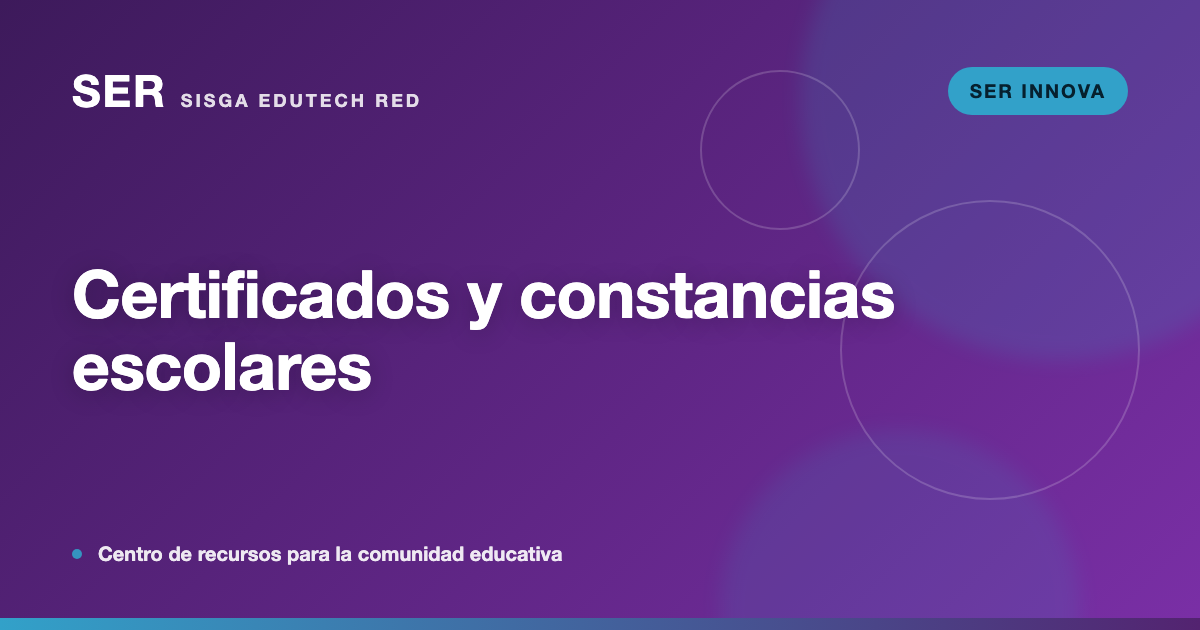 Certificados y constancias escolares: cómo dejar de expedirlos uno por uno