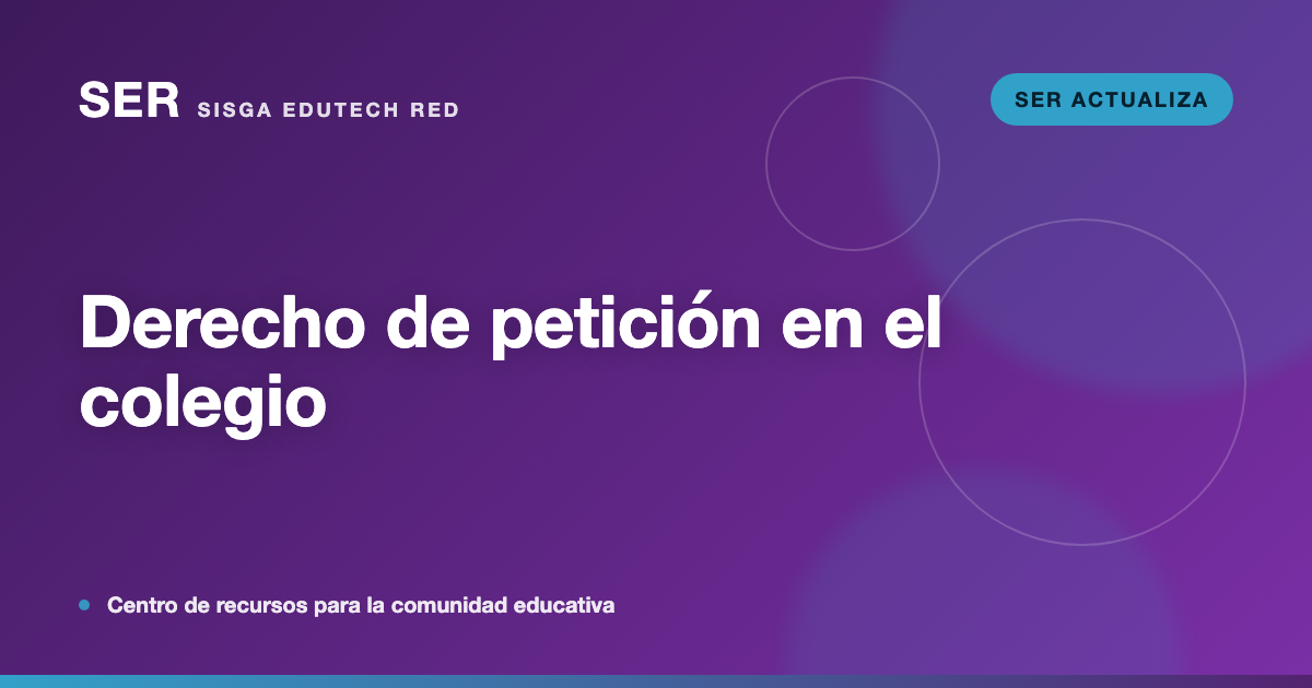 Derecho de petición en el colegio: los plazos que no se pueden incumplir