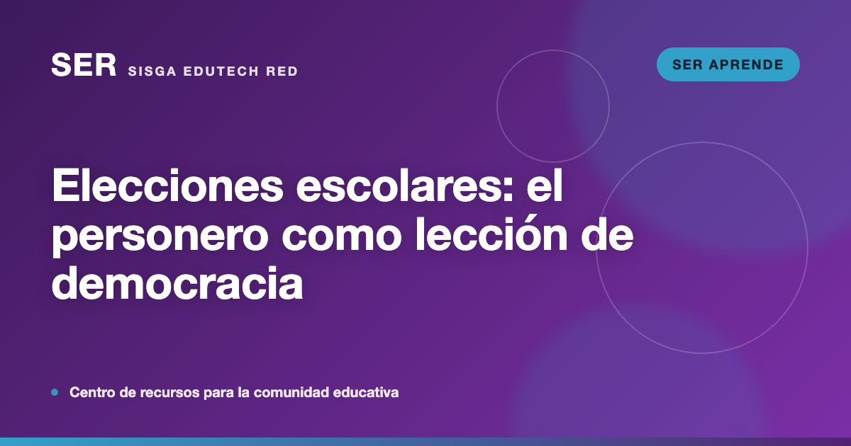 Elecciones escolares: cómo hacer del personero una lección de democracia y no un trámite